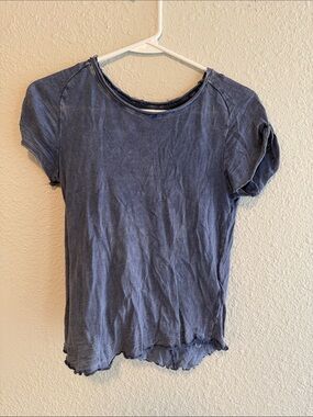 Urban Outfitters Vintage Wash Navy Crew Tee